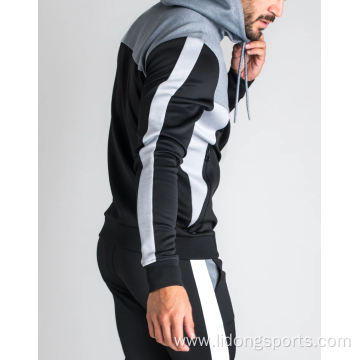 Men Active Wear Full Zip Warm Tracksuit Sports